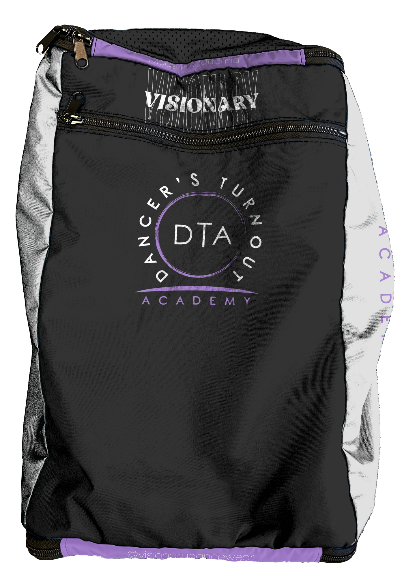 Dancers Turnout Academy of Dance Visionary Dance Bag