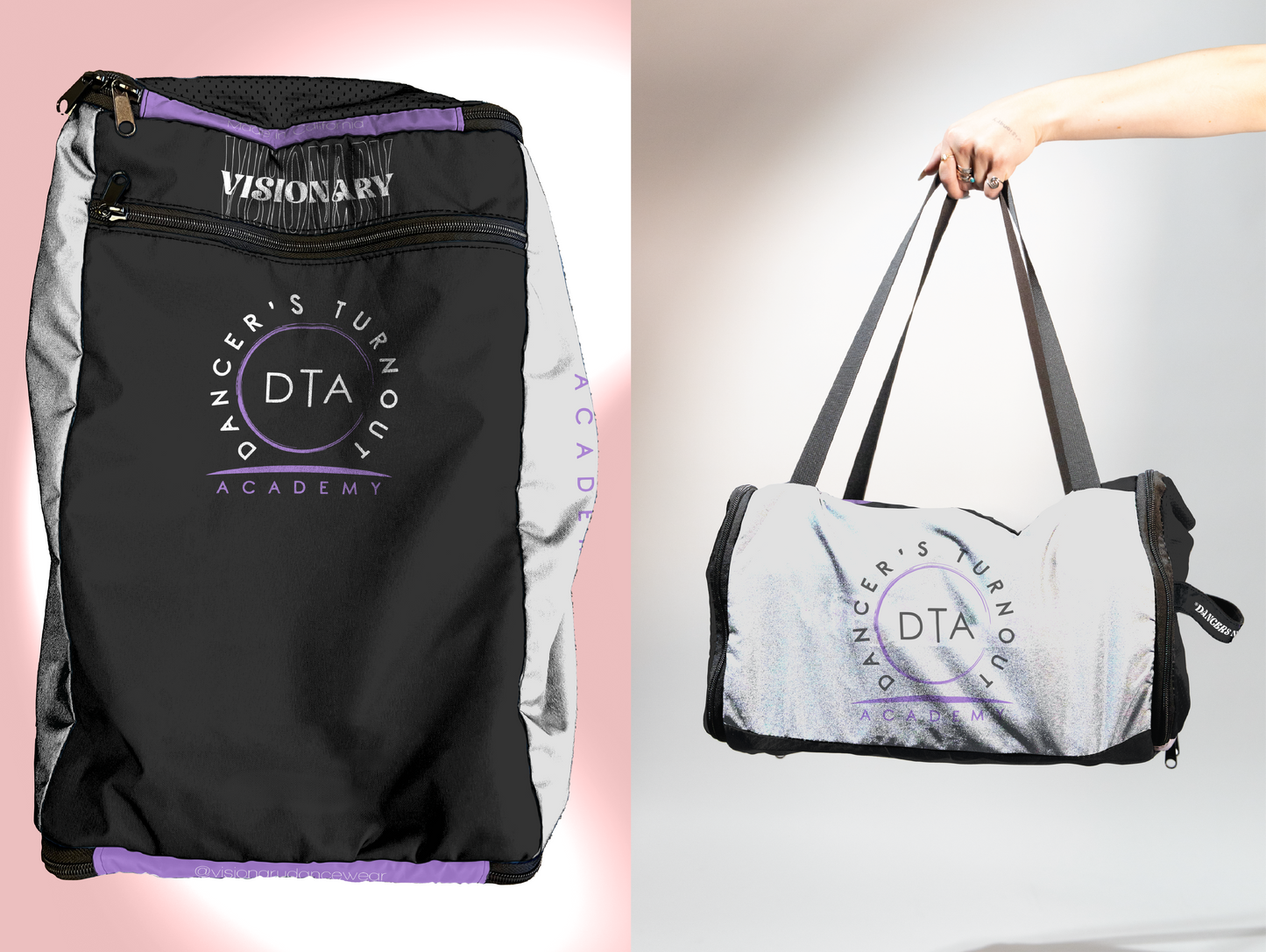 Dancers Turnout Academy of Dance Visionary Dance Bag