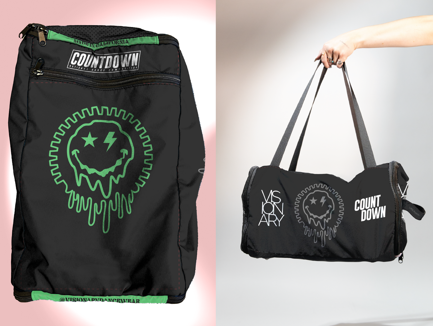 COUNTDOWN X VISIONARY DANCE BAG