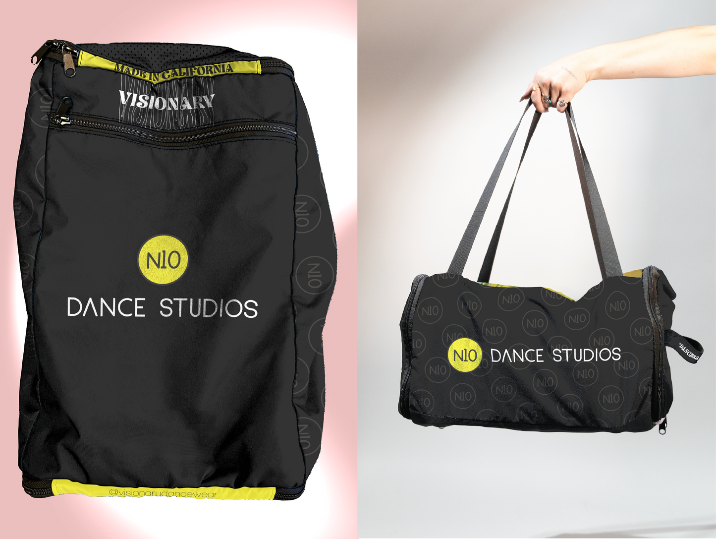 N10 Dance Studio Visionary Dance Bag