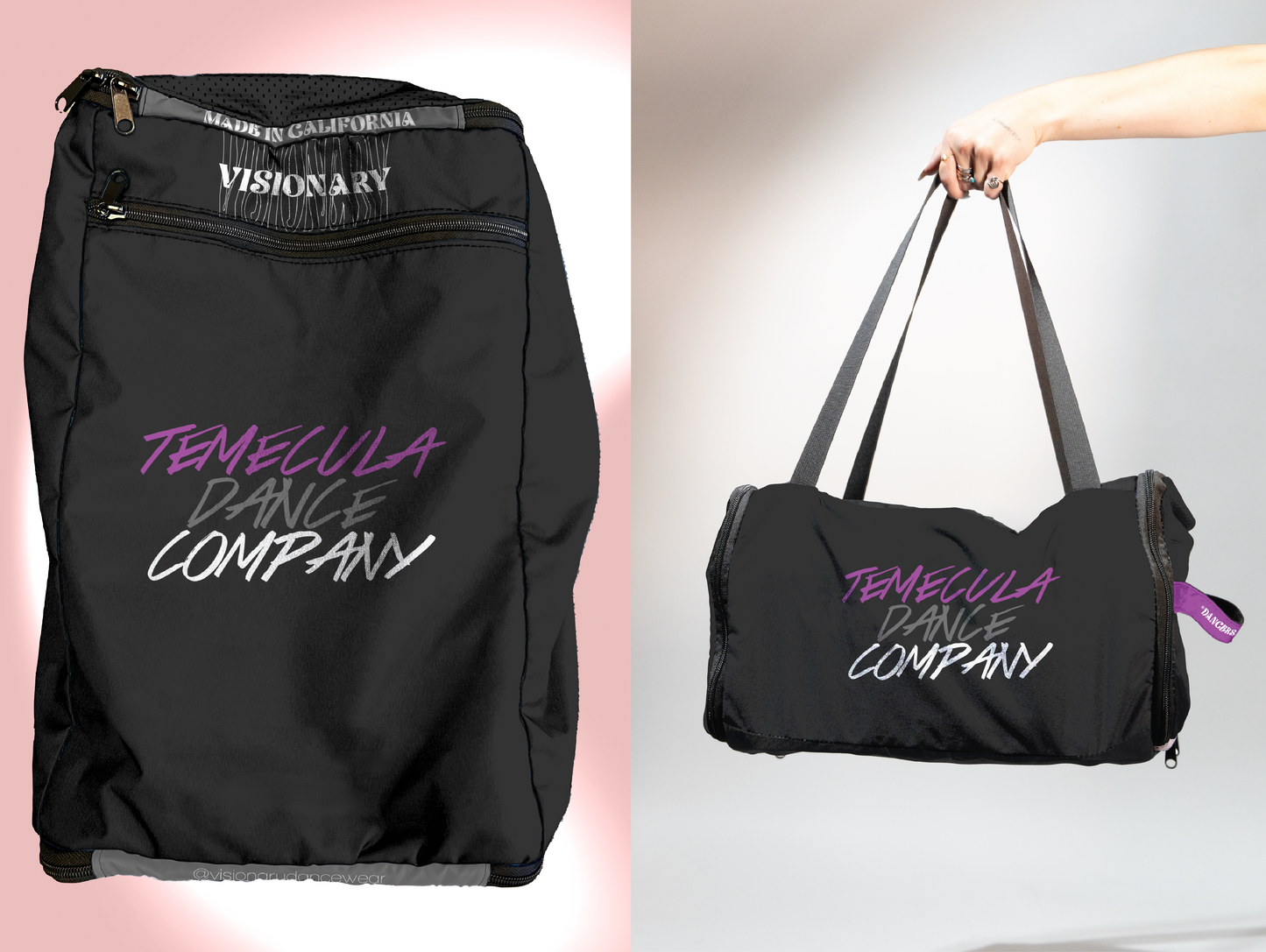 Temecula Dance Company Visionary Dance Bag
